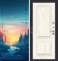 Металлическая дверь Фотопечать №227