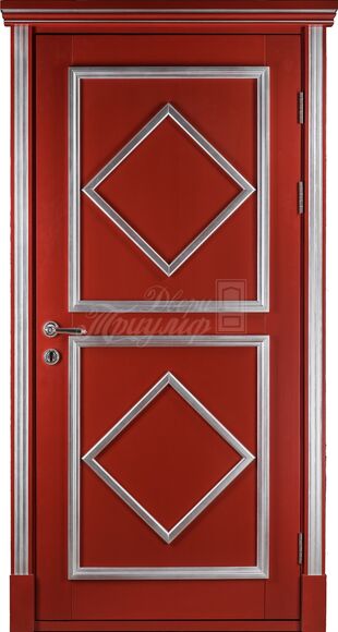 Металлическая дверь МДФ №212